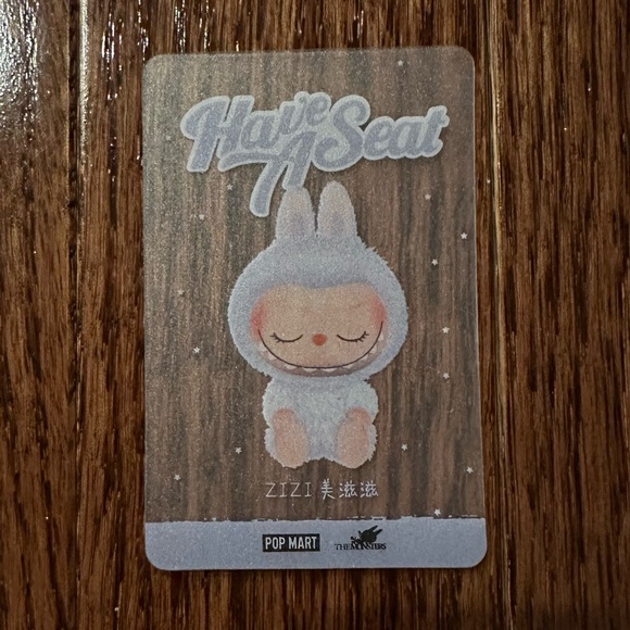 ZIZI POP MART Unopened Labubu Have a Seat Vinyl Plush Keychain Blind Box - Picture 7 of 10